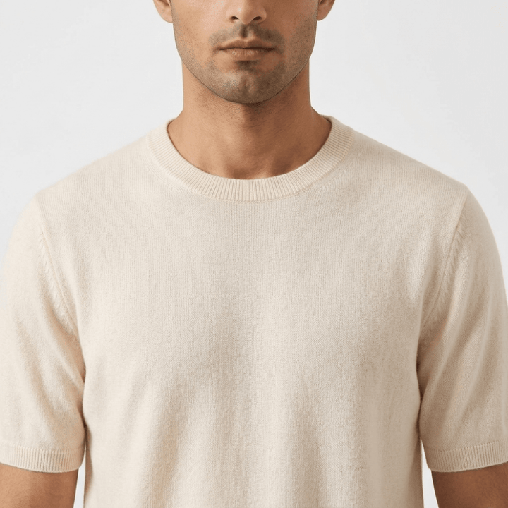 Merino Wool Crewneck Tee - Hilltop Nord
