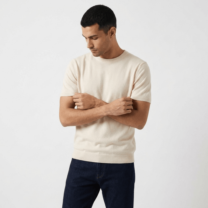Merino Wool Crewneck Tee - Hilltop Nord