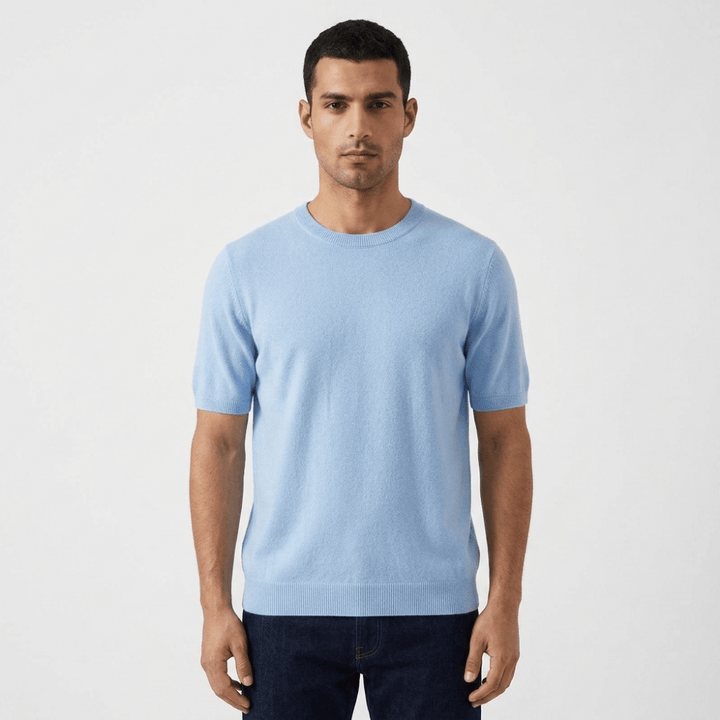 Merino Wool Crewneck Tee - Hilltop Nord