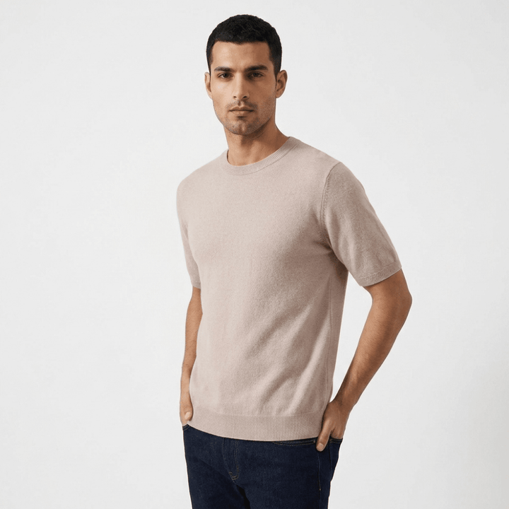 Merino Wool Crewneck Tee - Hilltop Nord