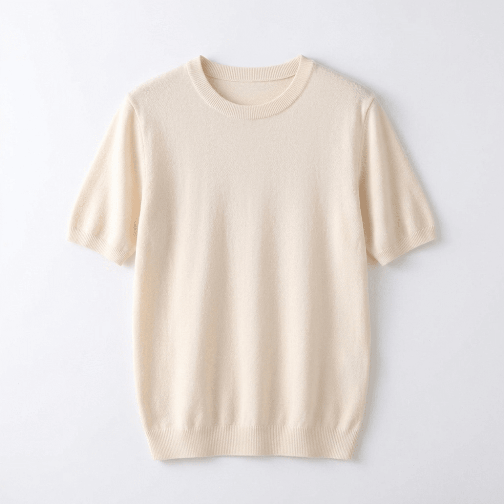 Merino Wool Crewneck Tee - Hilltop Nord