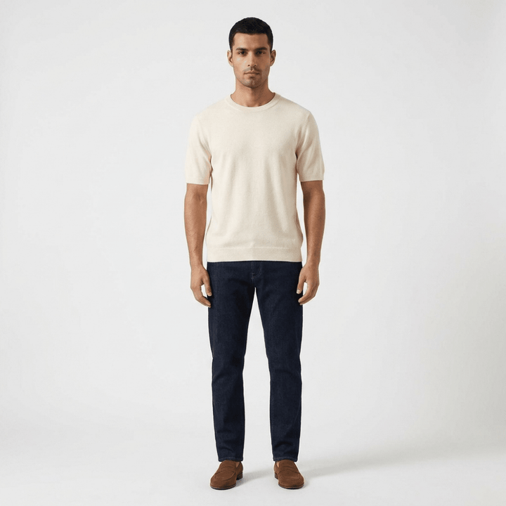 Merino Wool Crewneck Tee - Hilltop Nord