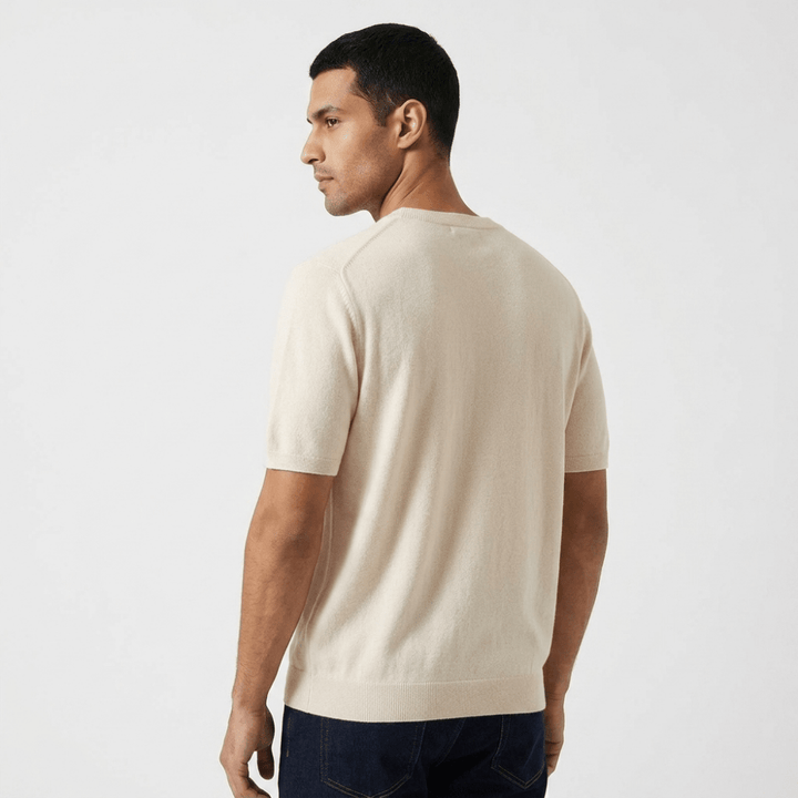 Merino Wool Crewneck Tee - Hilltop Nord