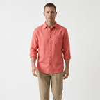 Coastline - Linen Button-Up - Hilltop Nord