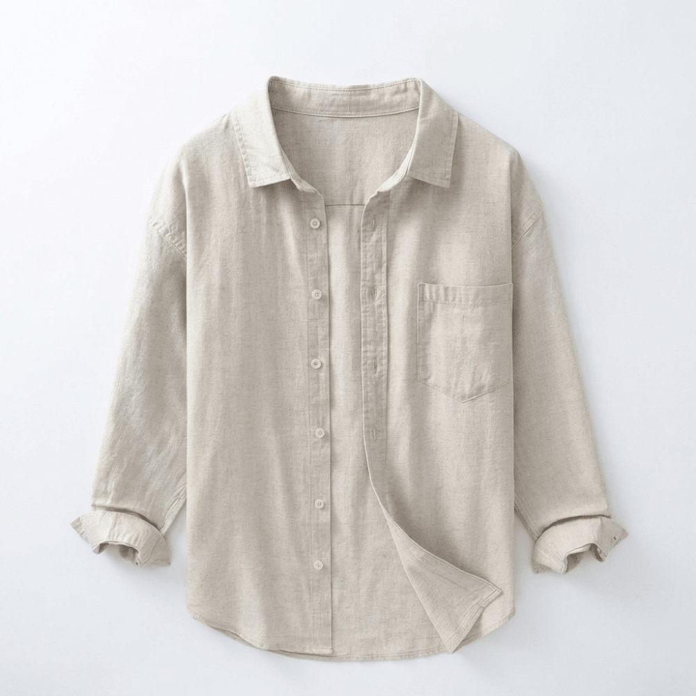 Coastline - Linen Button-Up - Hilltop Nord
