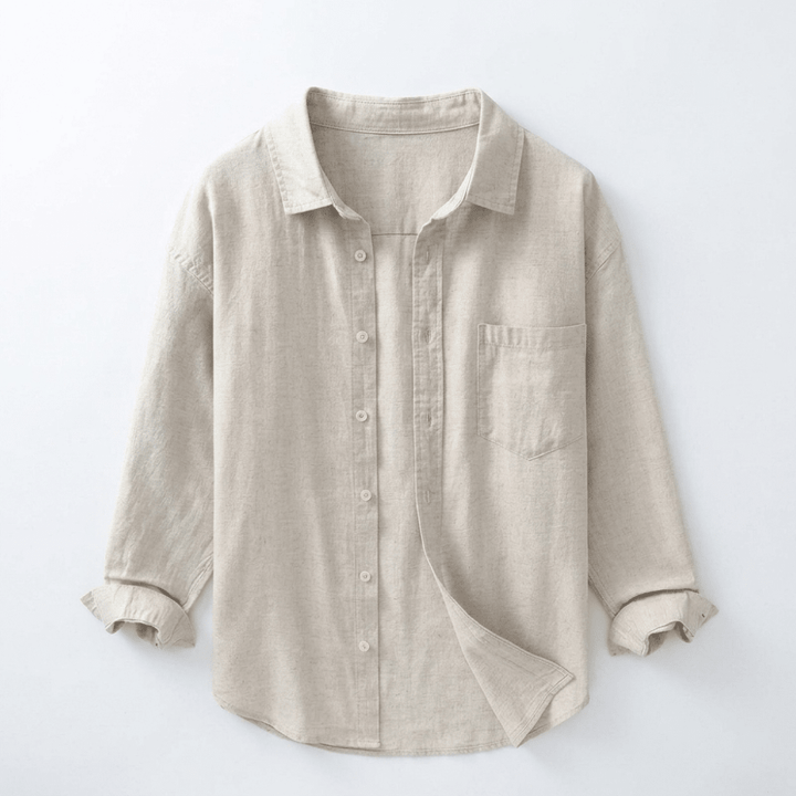 Coastline - Linen Button-Up - Hilltop Nord