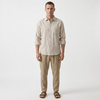 Coastline - Linen Button-Up - Hilltop Nord