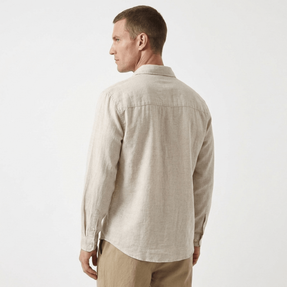 Coastline - Linen Button-Up - Hilltop Nord
