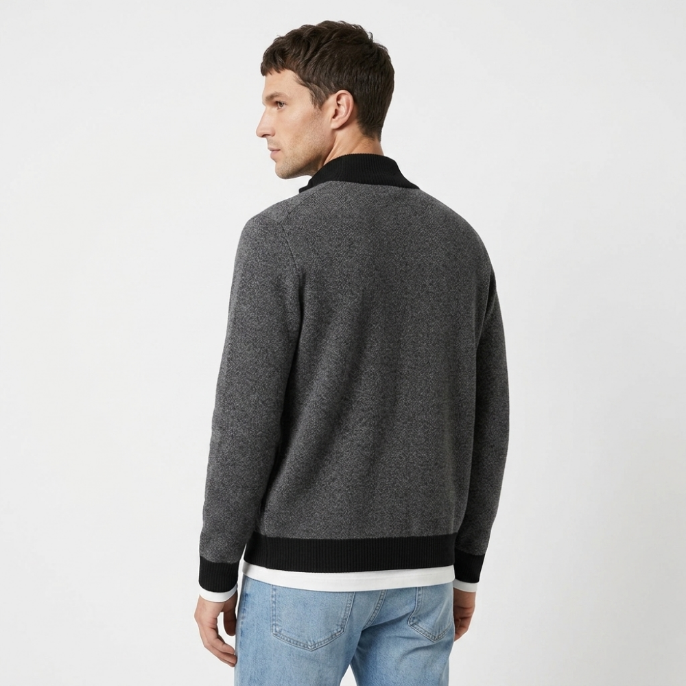 Sterling - Cashmere Wool Zip Jacket