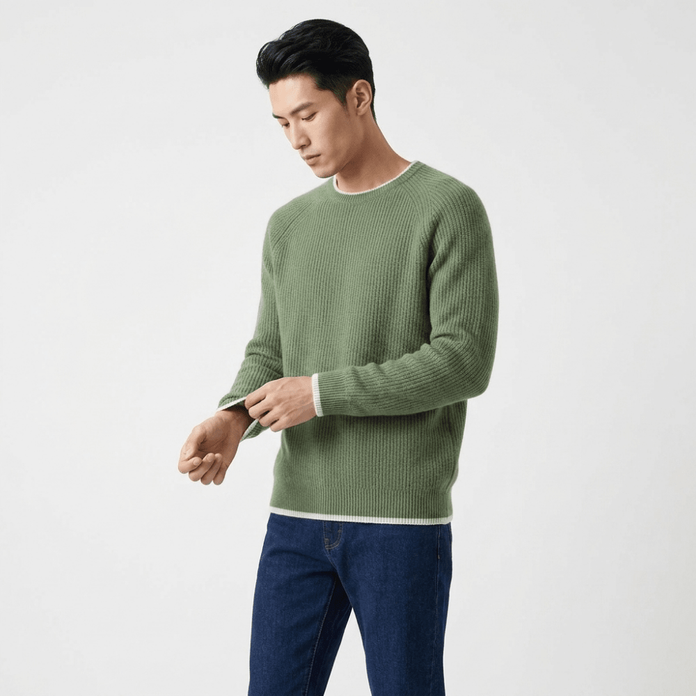 Clearwater - Wool Crewneck Sweater - Hilltop Nord
