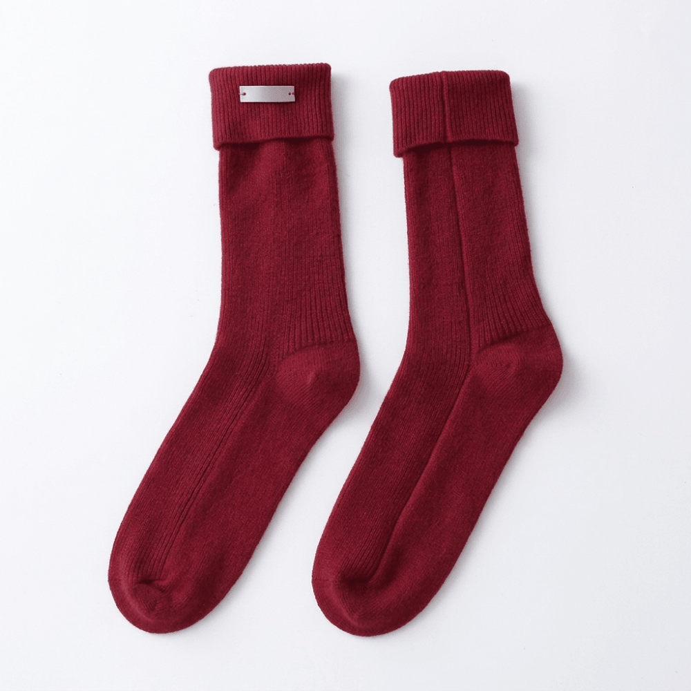 Brookline - Wool Crew Socks - Hilltop Nord