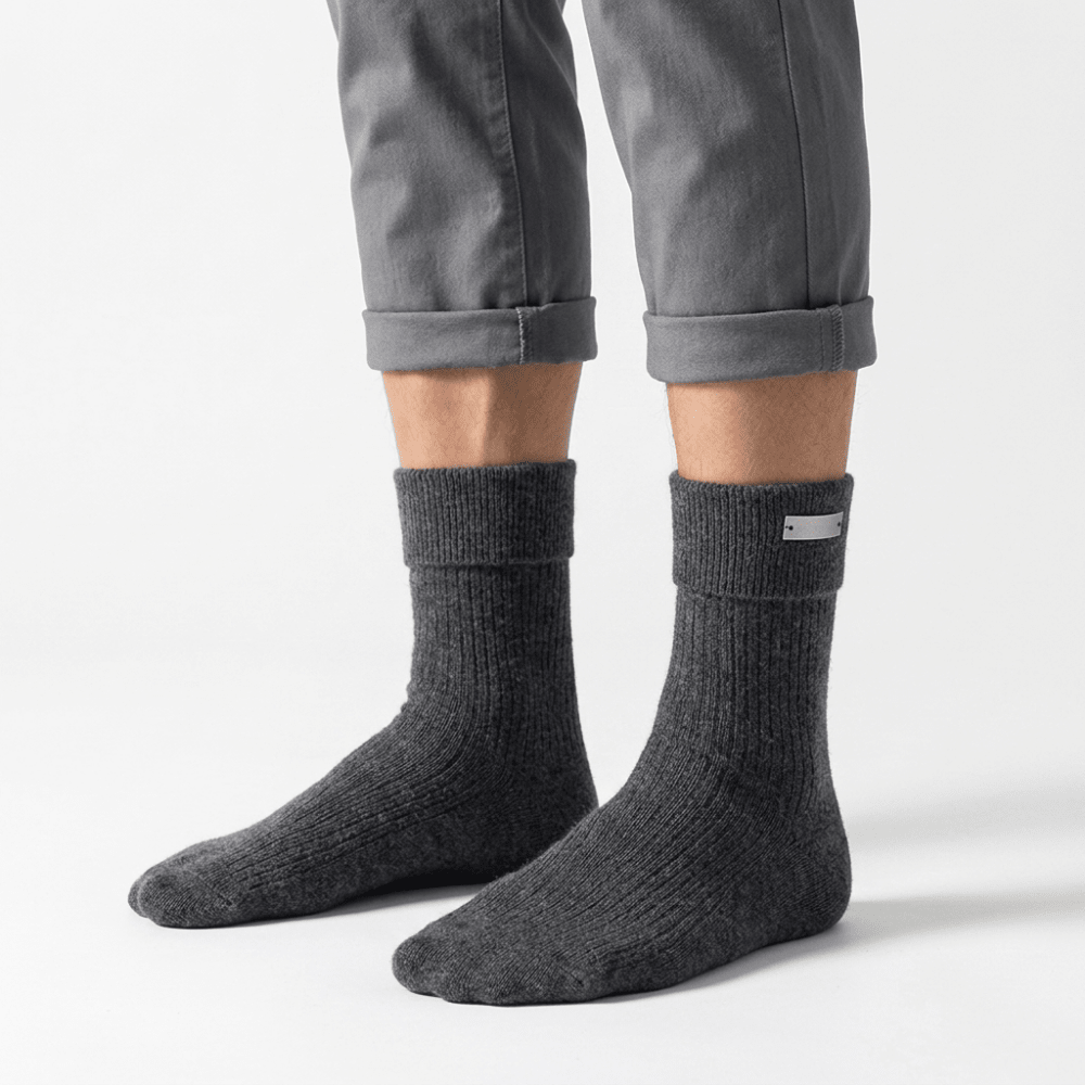 Brookline - Wool Crew Socks - Hilltop Nord