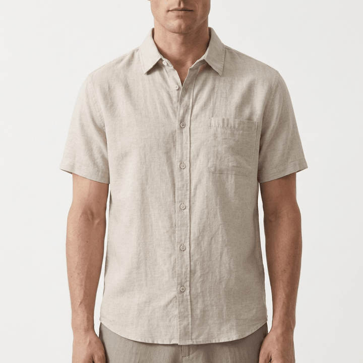 Coastline - Linen Short Sleeve - Hilltop Nord
