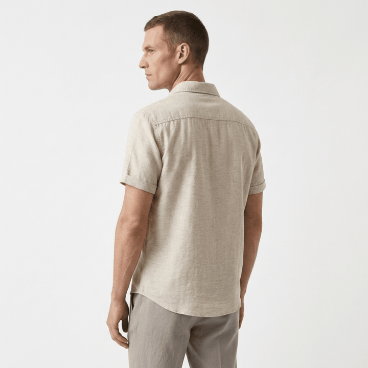 Coastline - Linen Short Sleeve - Hilltop Nord