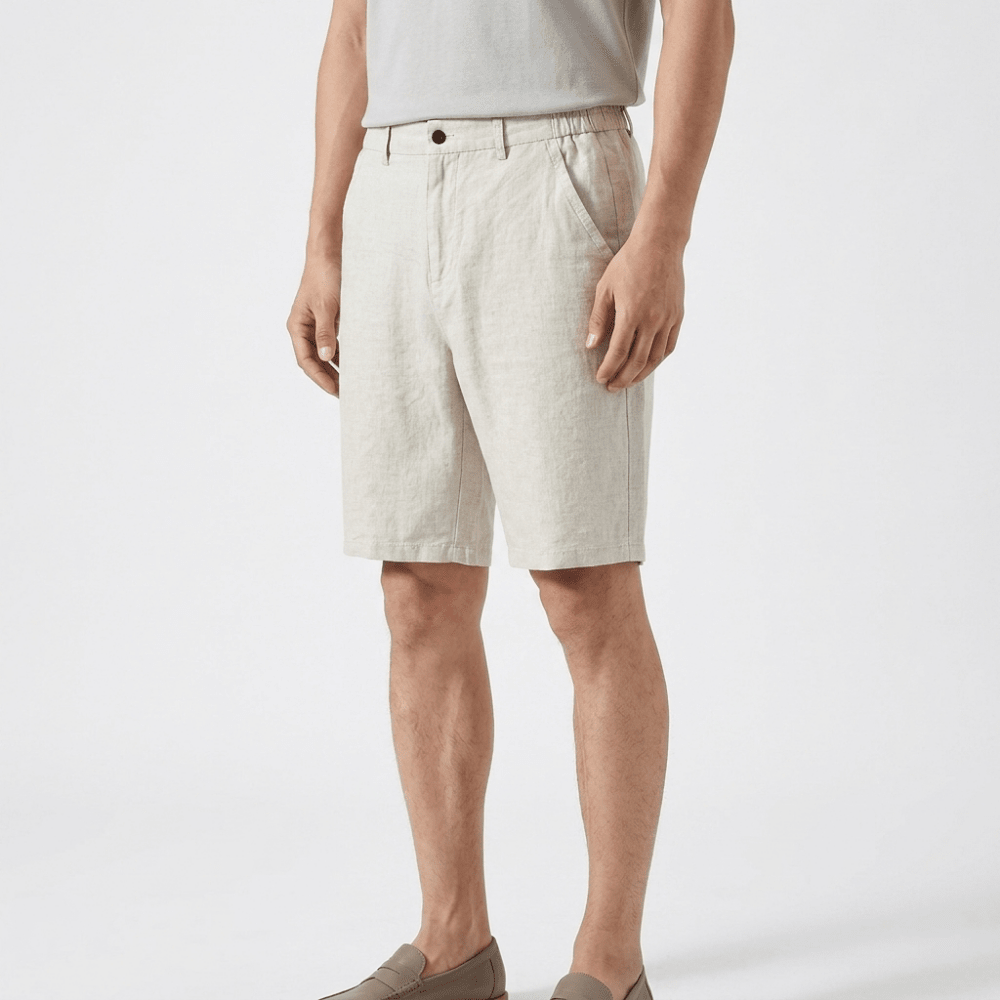 Marlow - Linen Shorts - Hilltop Nord