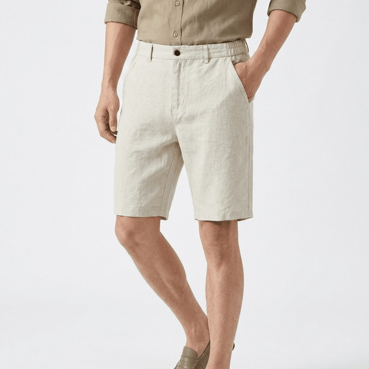 Marlow - Linen Shorts - Hilltop Nord