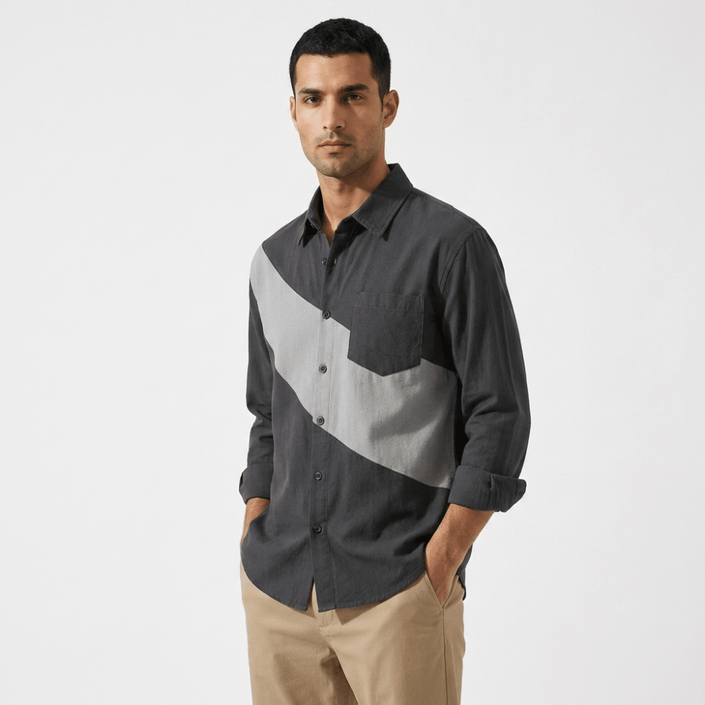 Zephyr - Cotton Shirt - Hilltop Nord