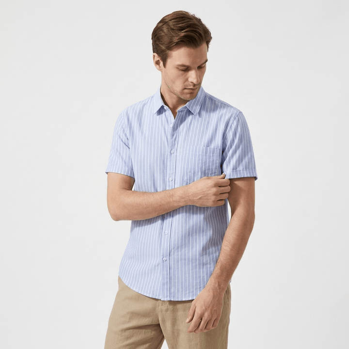 Seaway - Cotton Stripe Shirt - Hilltop Nord