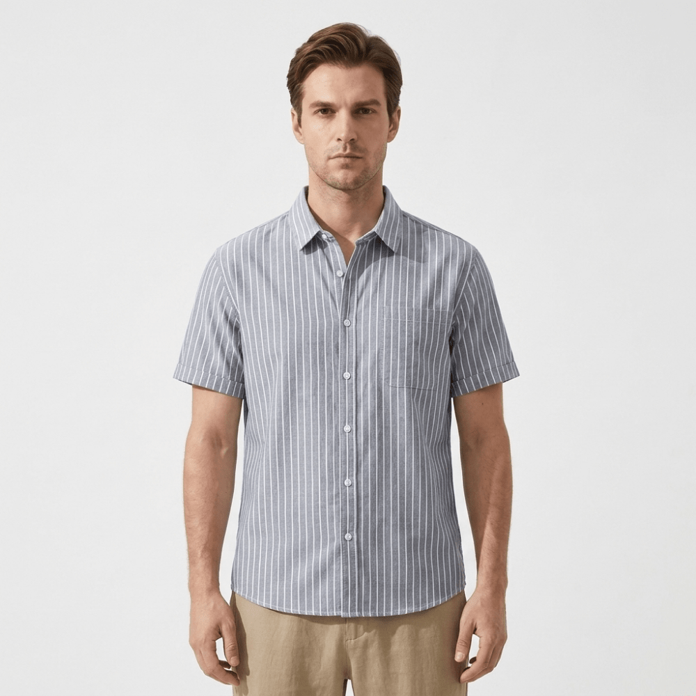 Seaway - Cotton Stripe Shirt - Hilltop Nord