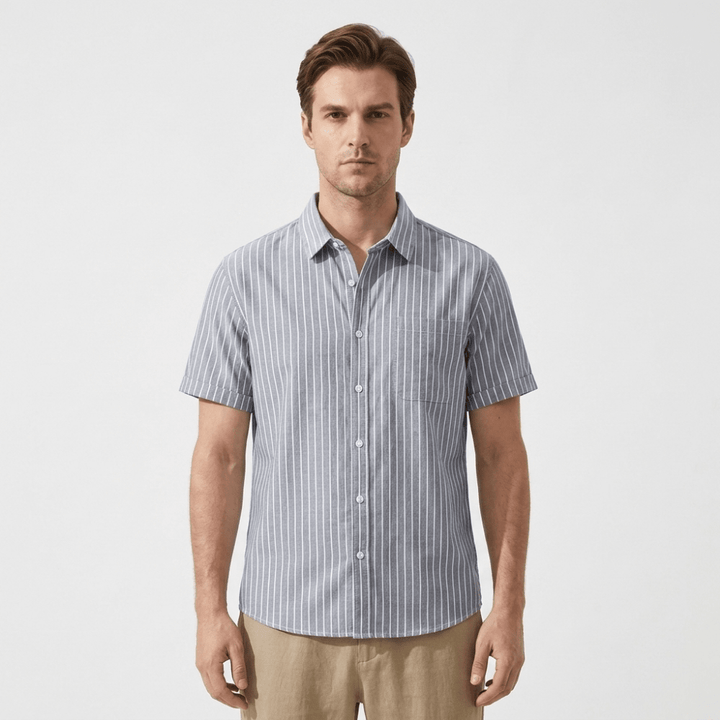 Seaway - Cotton Stripe Shirt - Hilltop Nord