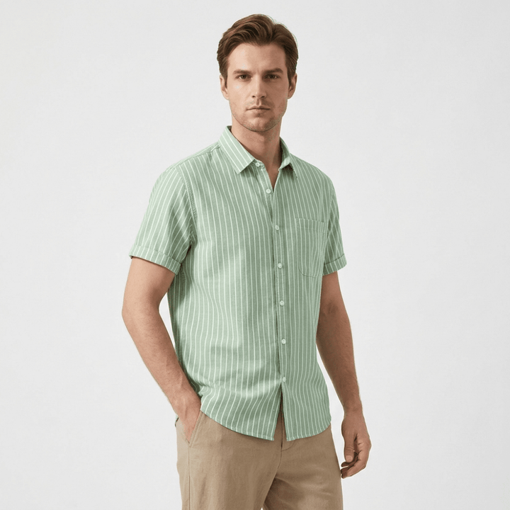 Seaway - Cotton Stripe Shirt - Hilltop Nord