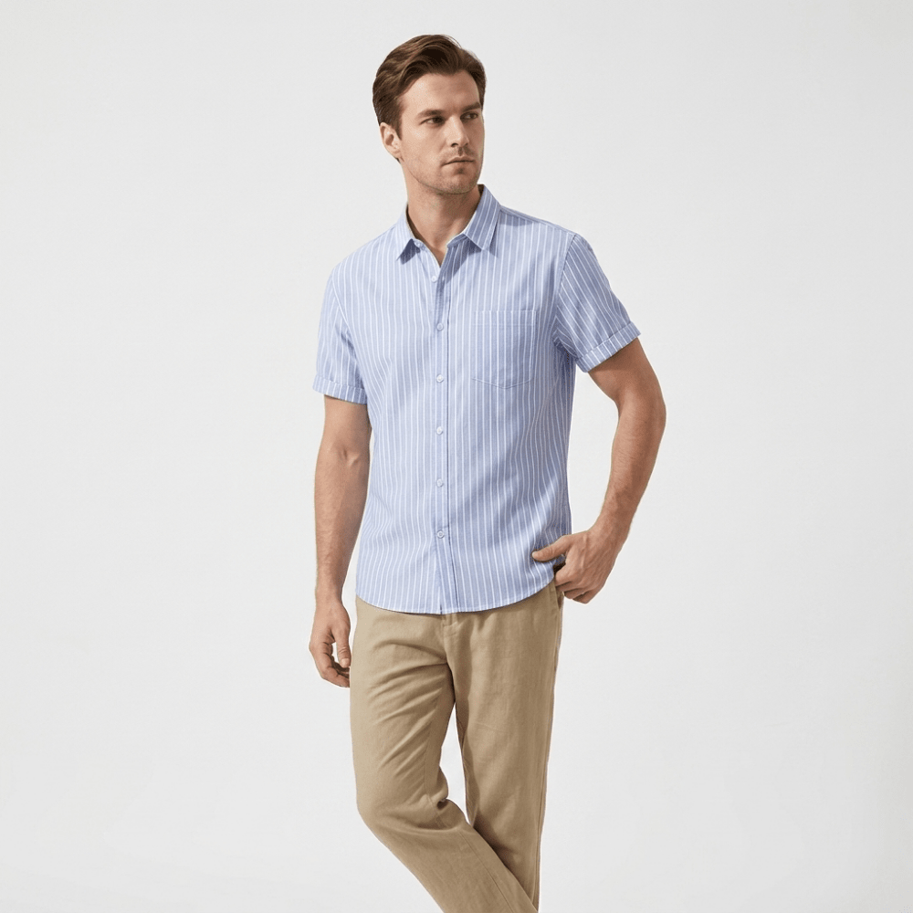 Seaway - Cotton Stripe Shirt - Hilltop Nord