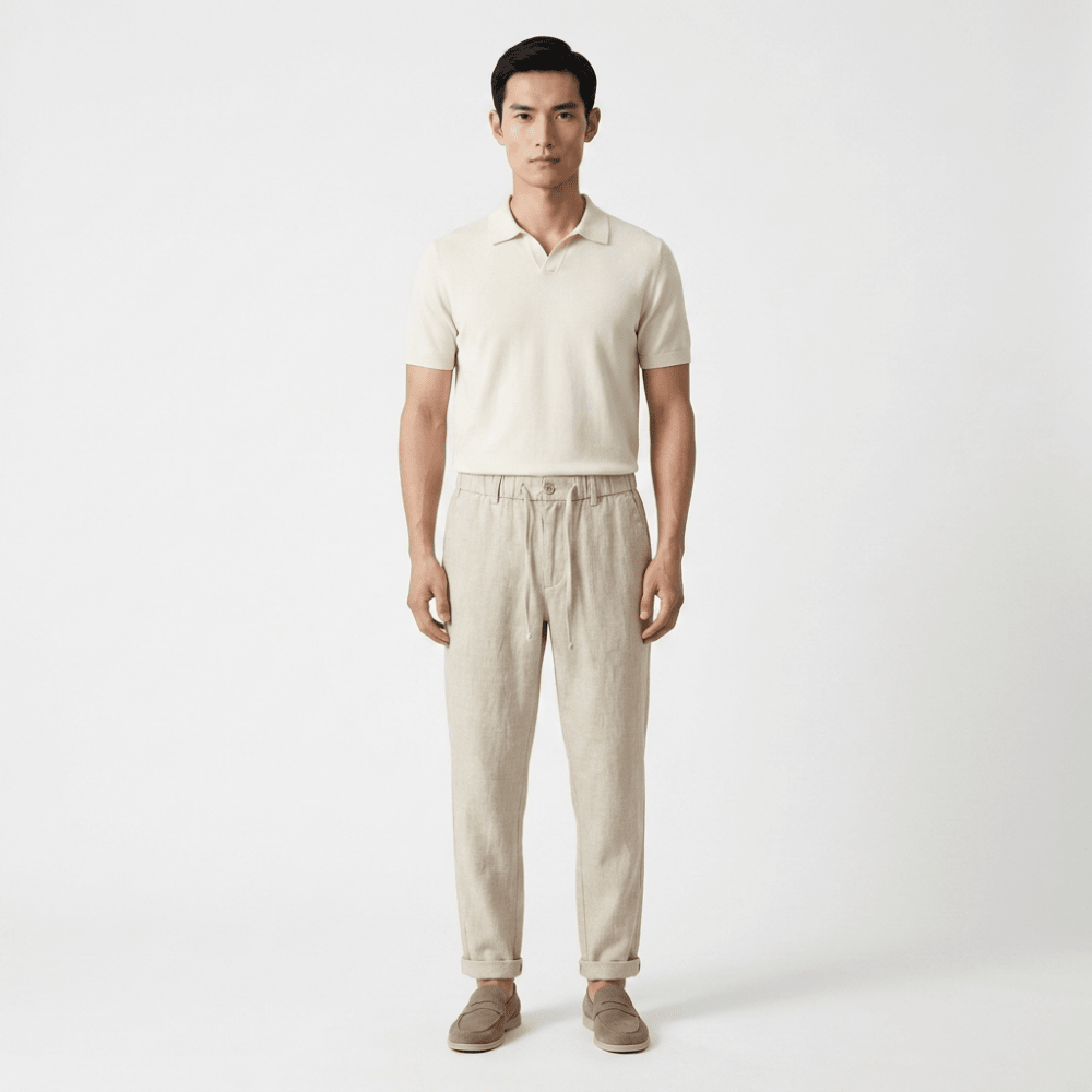 Harlan – Cotton Pants - Hilltop Nord