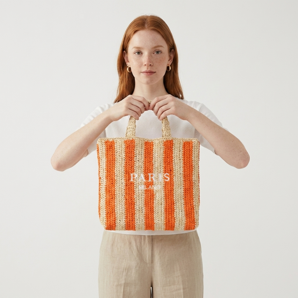 Tressa – Woven Tote Bag