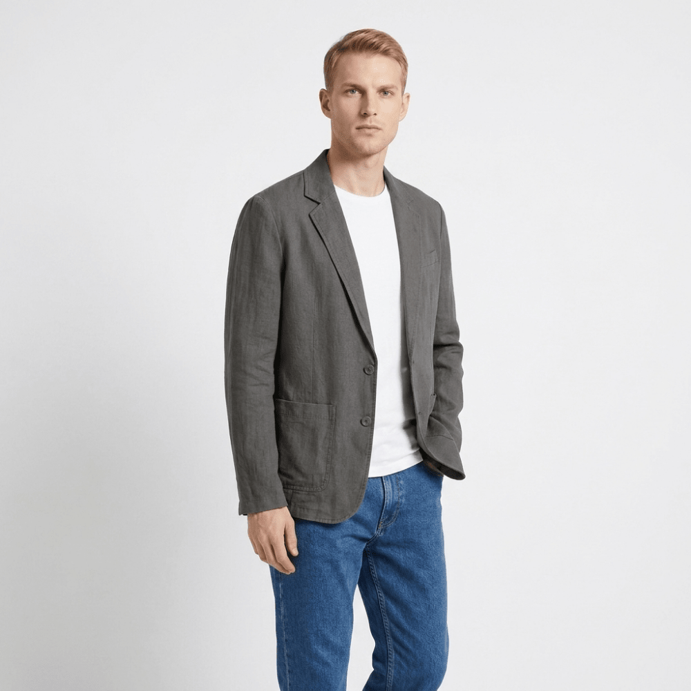Cassian – Cotton Blazer - Hilltop Nord