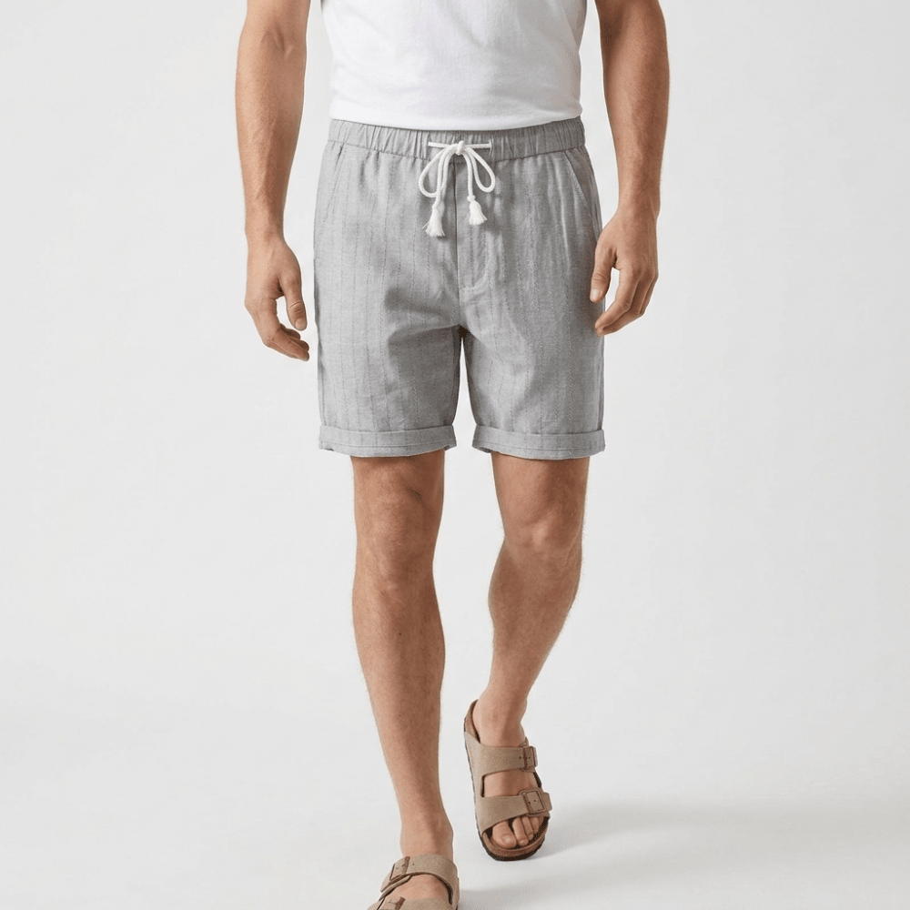 Taylor - Linen Shorts - Hilltop Nord
