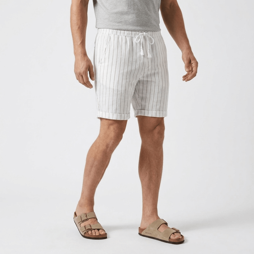 Taylor - Linen Shorts - Hilltop Nord