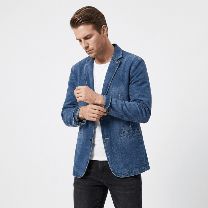 Grantham – Cotton Blazer - Hilltop Nord