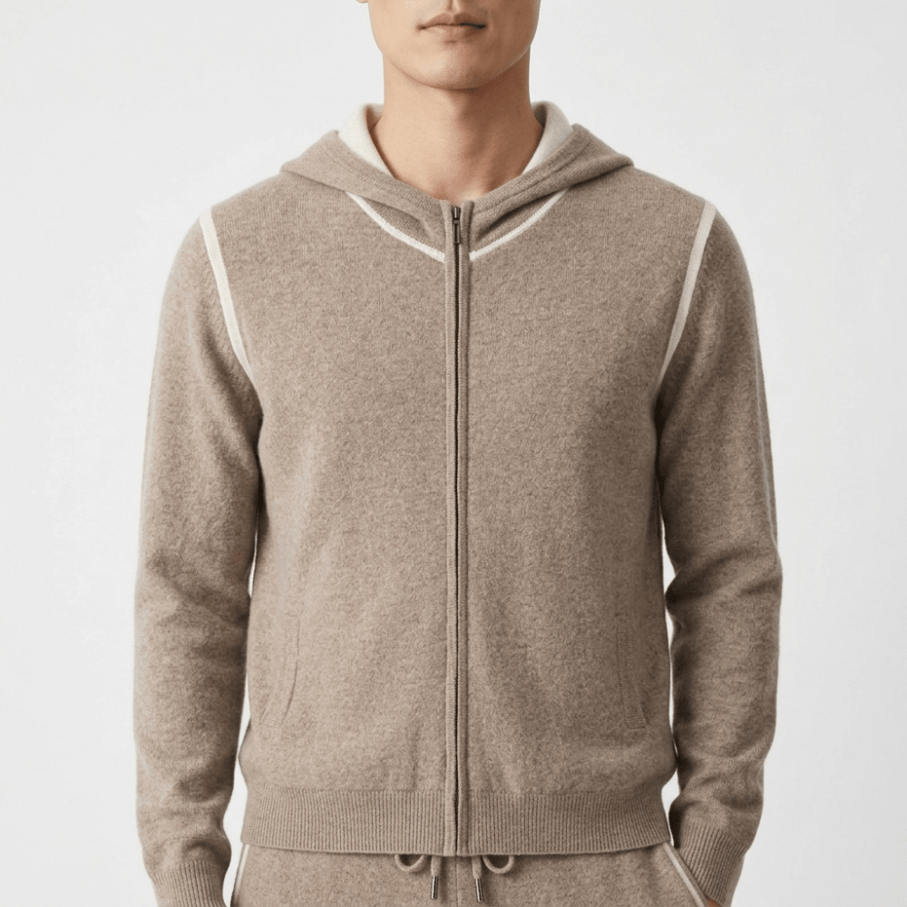 Ravine – Cashmere Wool Hoodie - Hilltop Nord