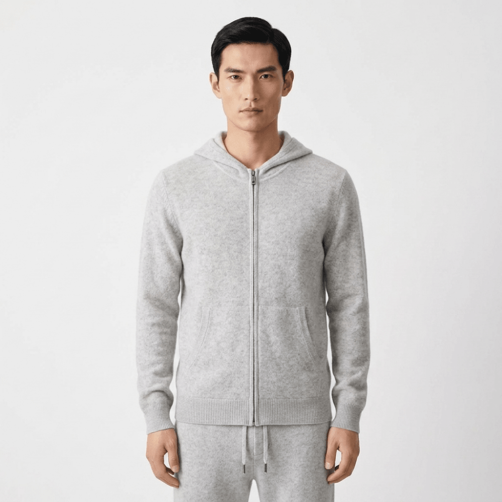 Ravine – Cashmere Wool Hoodie - Hilltop Nord