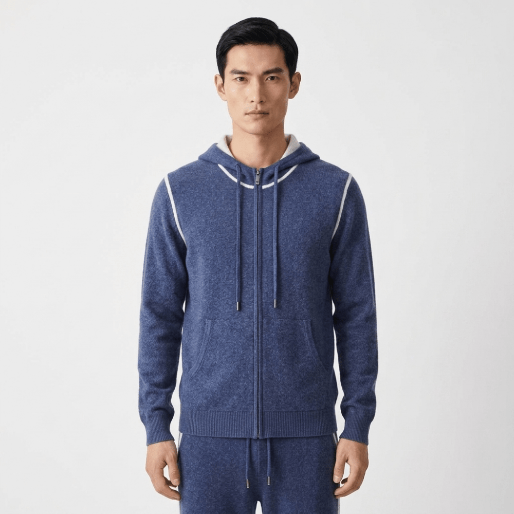 Ravine – Cashmere Wool Hoodie - Hilltop Nord