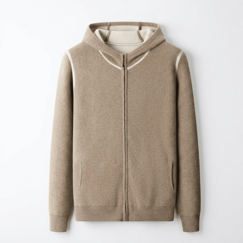Ravine – Cashmere Wool Hoodie - Hilltop Nord