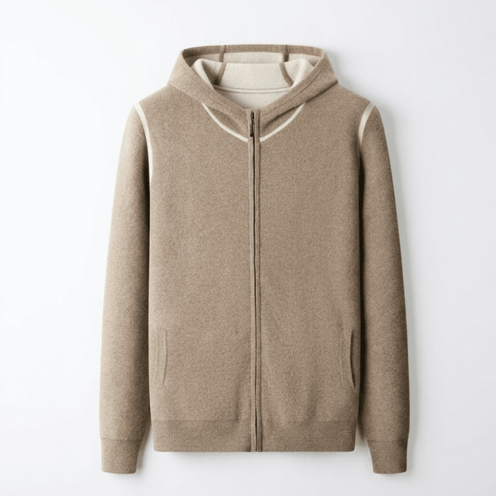 Ravine – Cashmere Wool Hoodie - Hilltop Nord