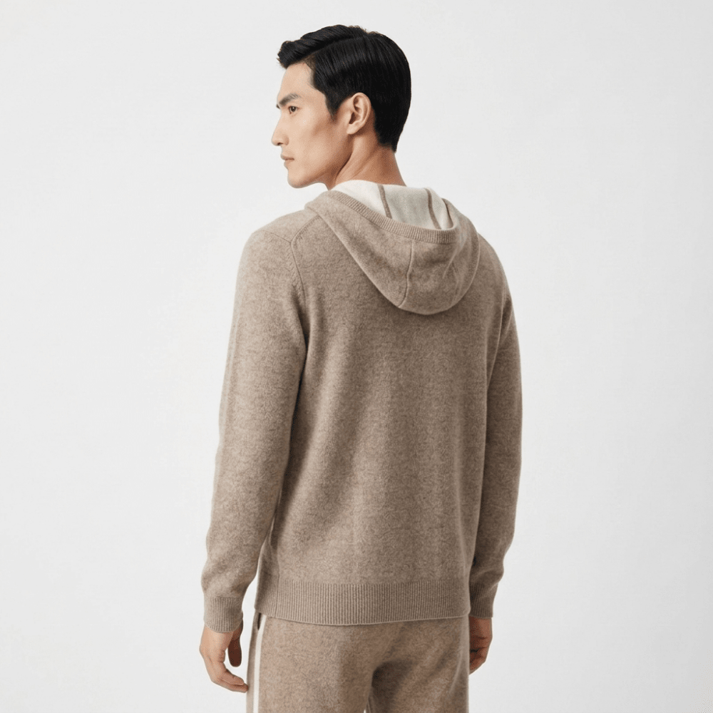 Ravine – Cashmere Wool Hoodie - Hilltop Nord