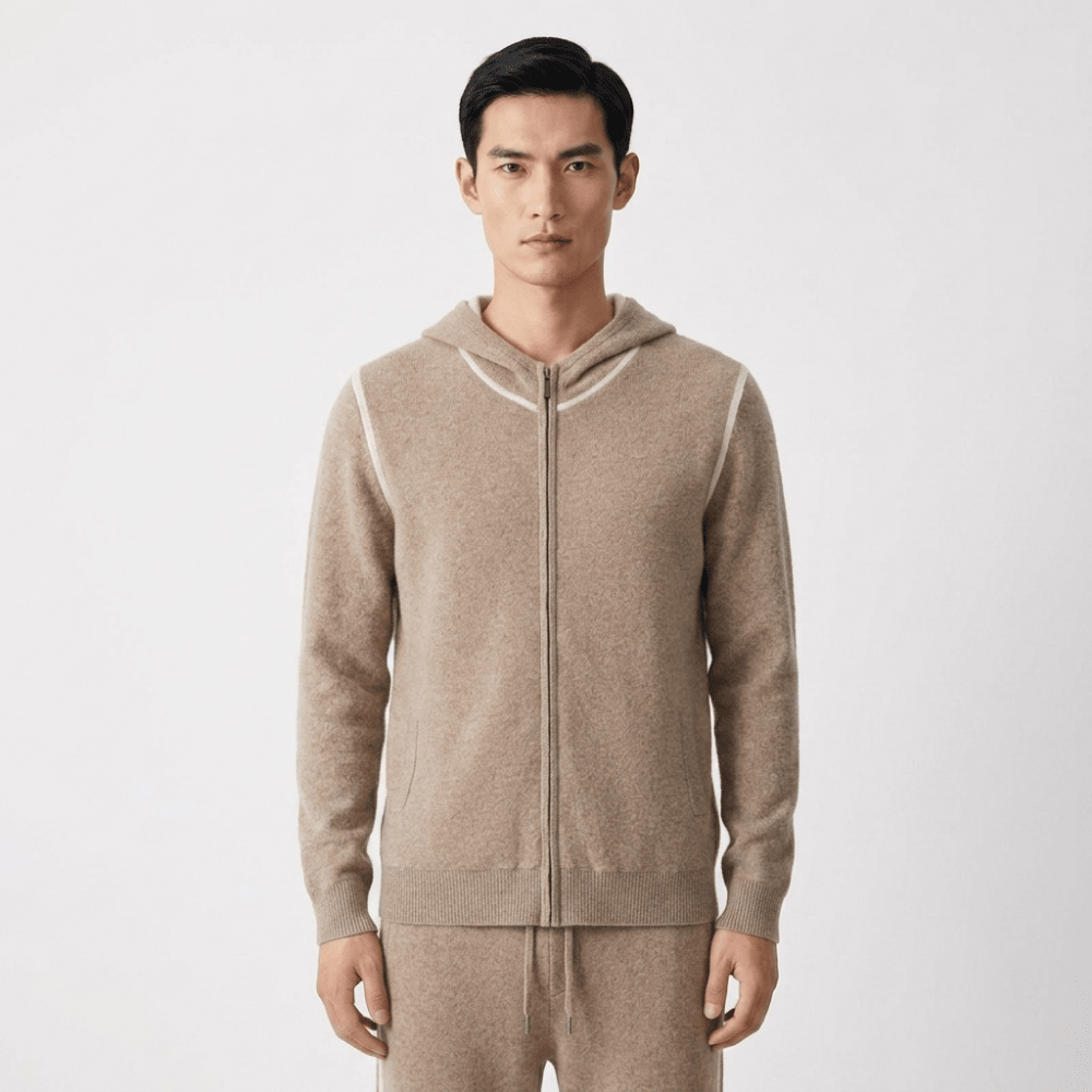 Ravine – Cashmere Wool Hoodie - Hilltop Nord
