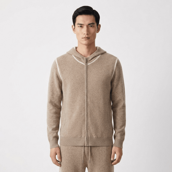 Ravine – Cashmere Wool Hoodie - Hilltop Nord