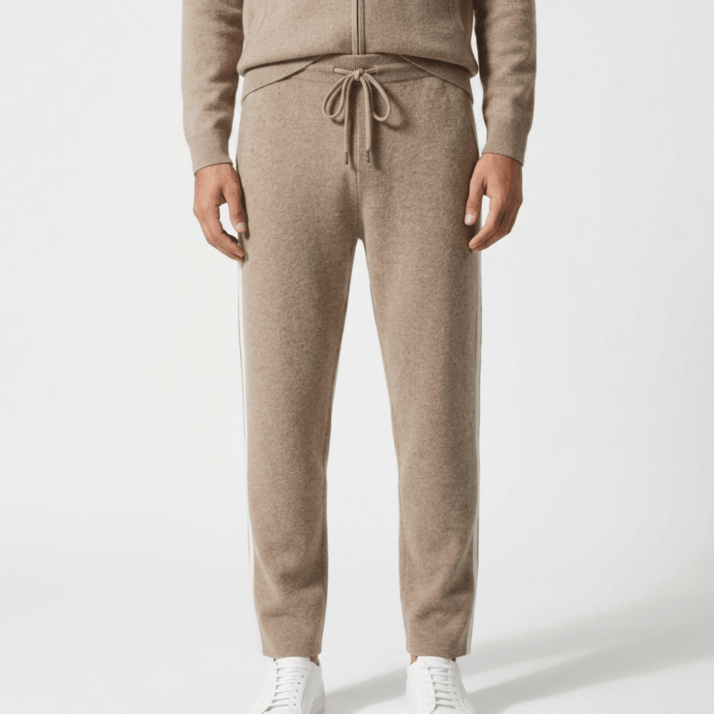 Ravine – Cashmere Wool Joggers - Hilltop Nord