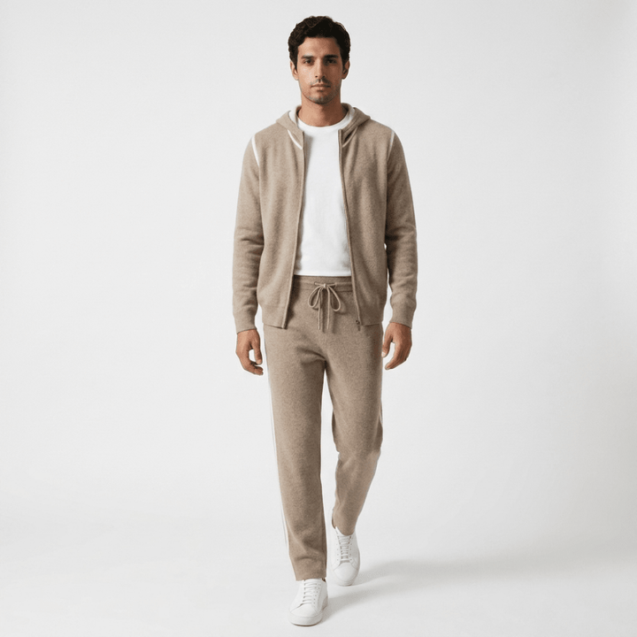 Ravine – Cashmere Wool Joggers - Hilltop Nord