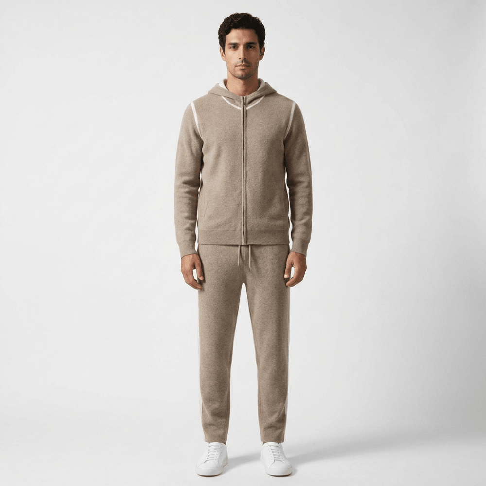 Ravine – Cashmere Wool Joggers - Hilltop Nord