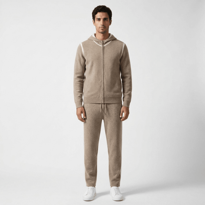 Ravine – Cashmere Wool Joggers - Hilltop Nord