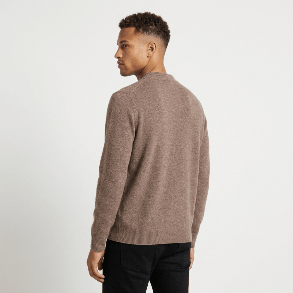 Barron – Wool Polo Sweater - Hilltop Nord