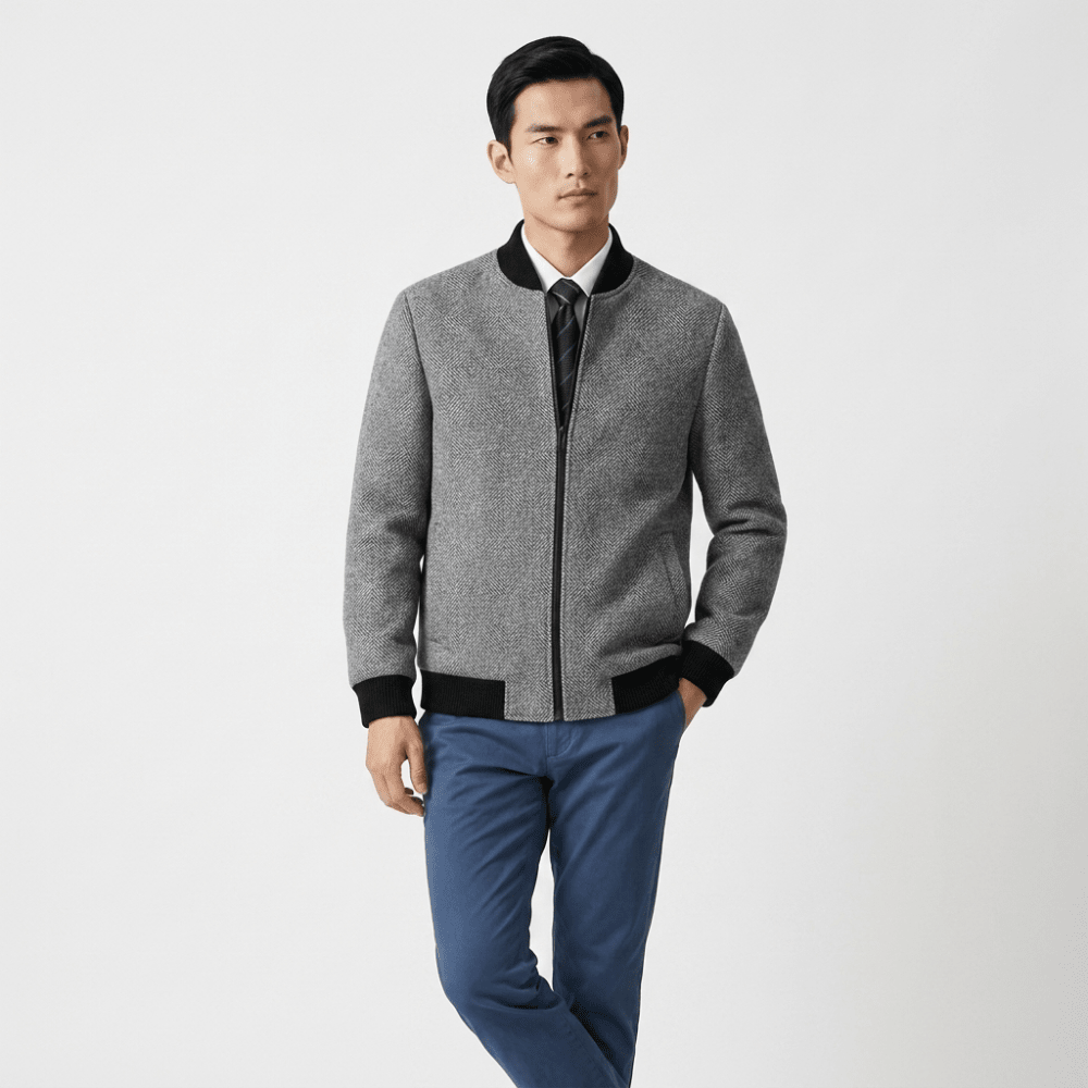 Wexler – Wool Zip-Up Jacket - Hilltop Nord