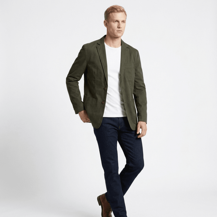Harlow – Cotton Blazer - Hilltop Nord