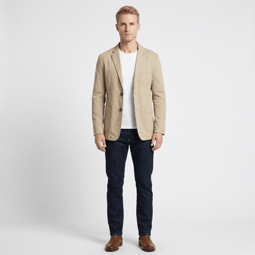 Harlow – Cotton Blazer - Hilltop Nord