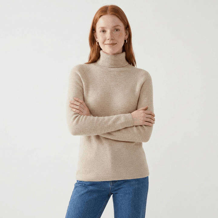 Bloom – Cashmere Turtleneck Sweater - Hilltop Nord