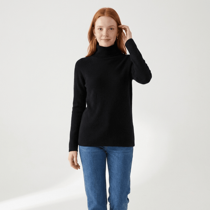 Bloom – Cashmere Turtleneck Sweater - Hilltop Nord